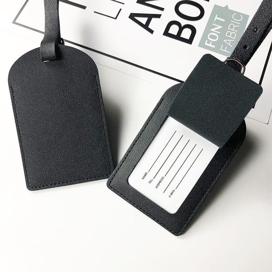 Luggage Tag Personalized Faux Leather Luggage Tag for Suitcase